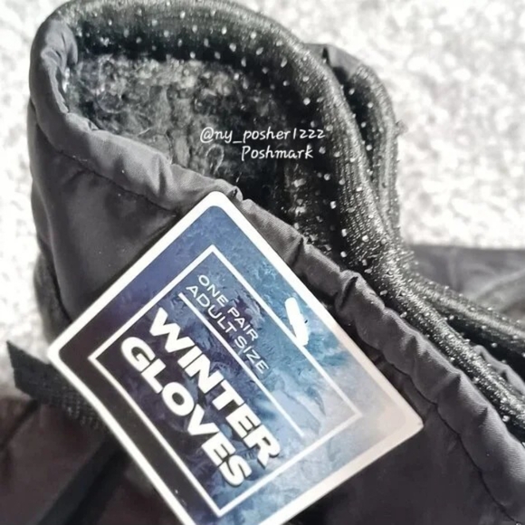 Winter Gloves Black - Picture 3 of 3